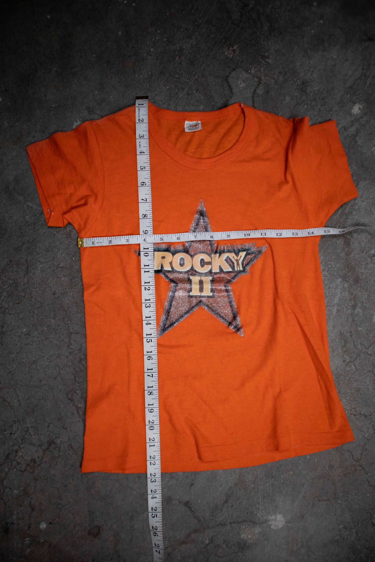 Vintage Hanes Graphic Shirt "Rocky II" Made in USA