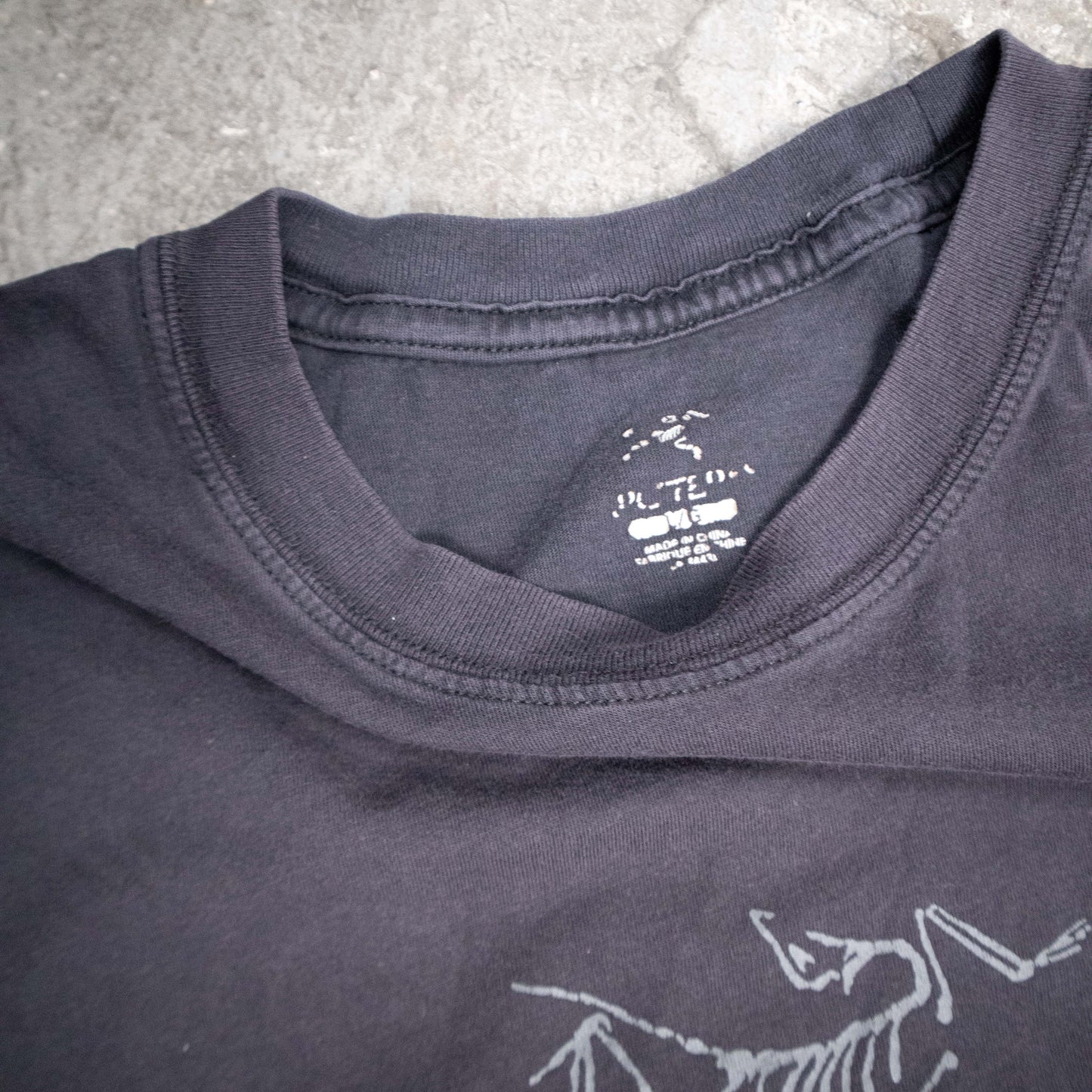 Arc'teryx Gray Logo Tee Shirt