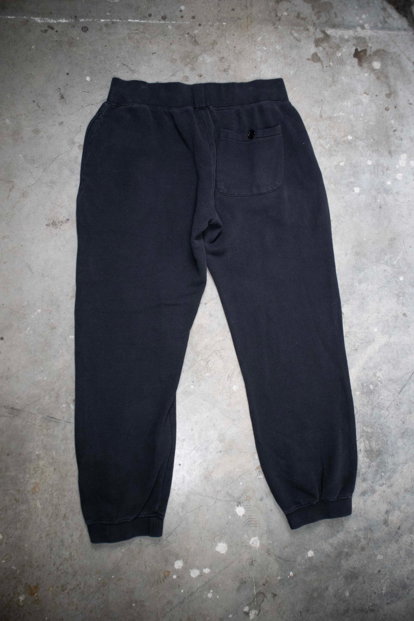 Black Stussy Double S Sweatpants MEDIUM