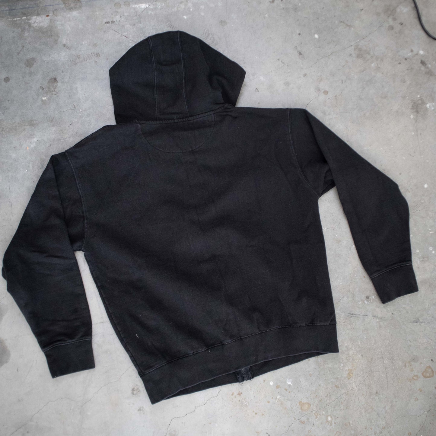 Hustler Las Vegas Black Zip Up Hoodie Made in USA