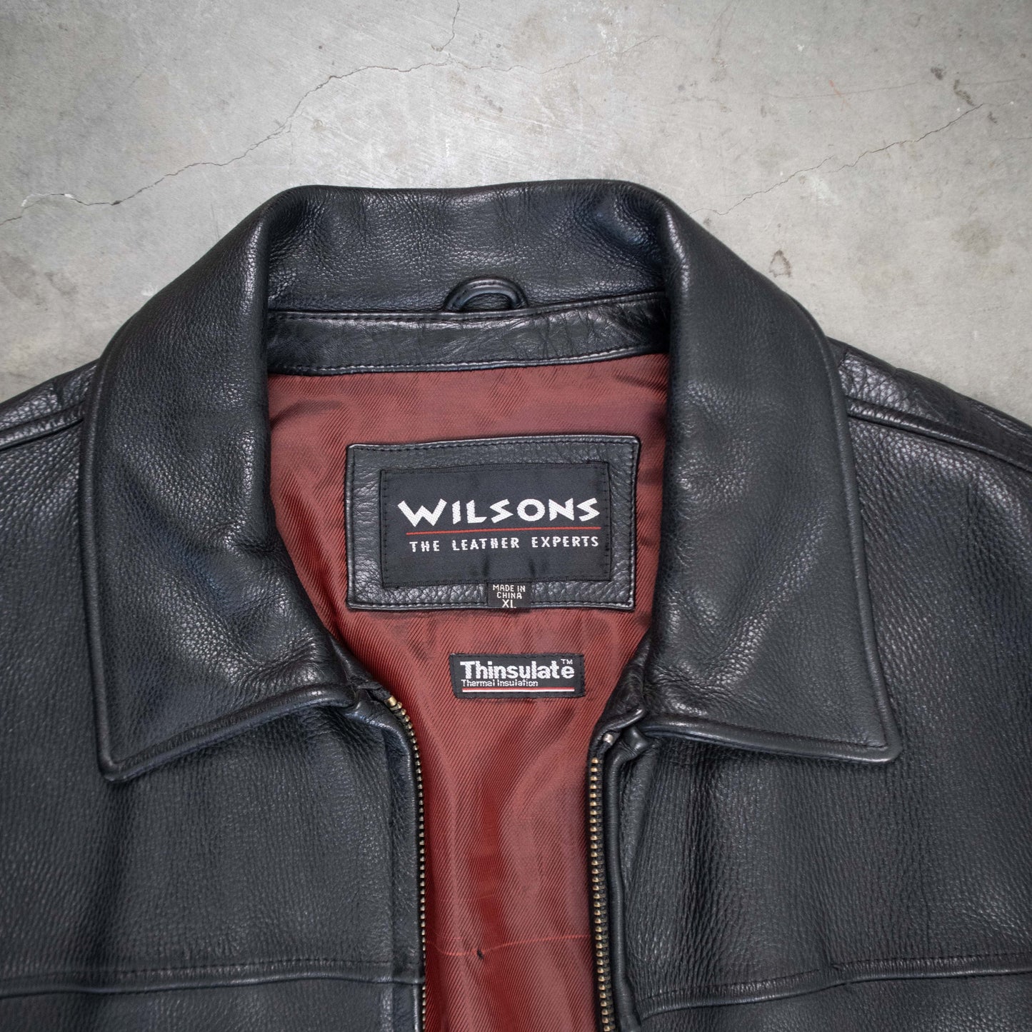 Heavy Wilsons Lined Leather Jacket