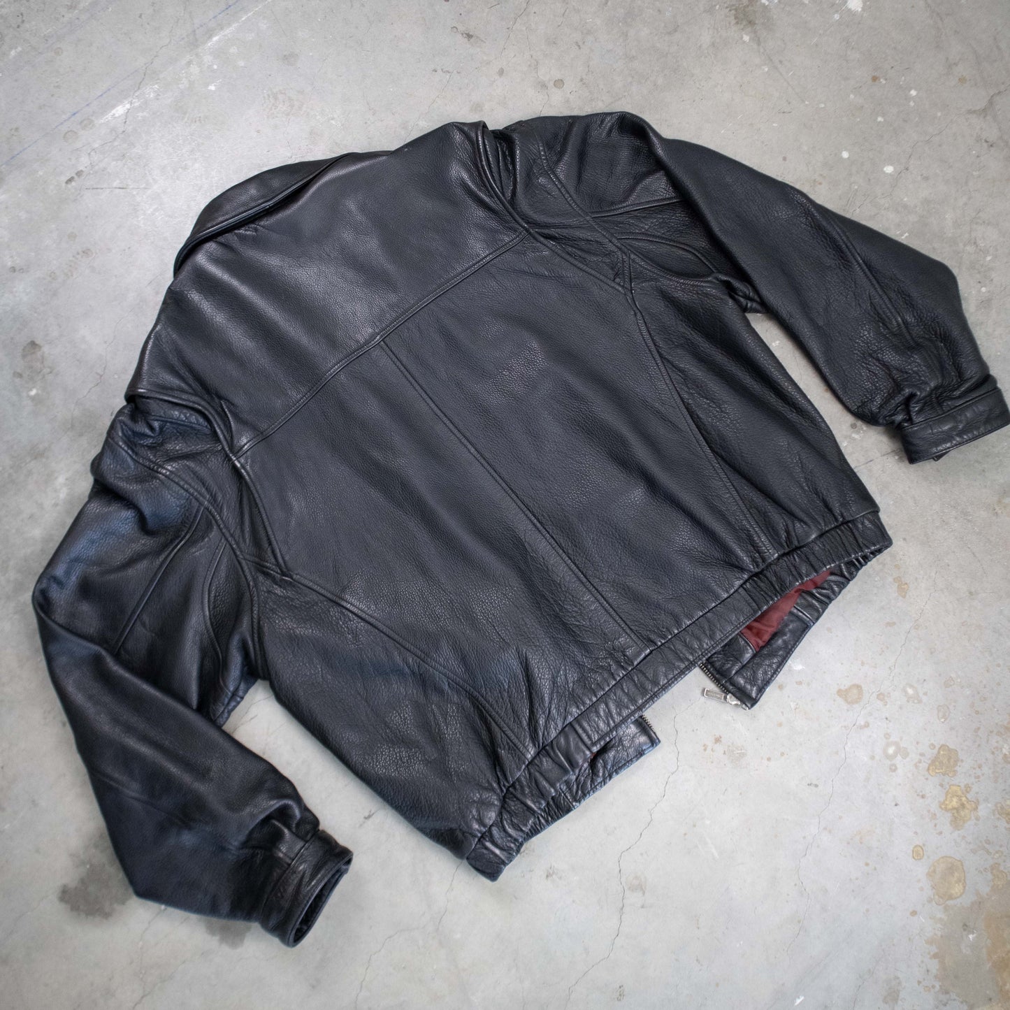 Heavy Wilsons Lined Leather Jacket