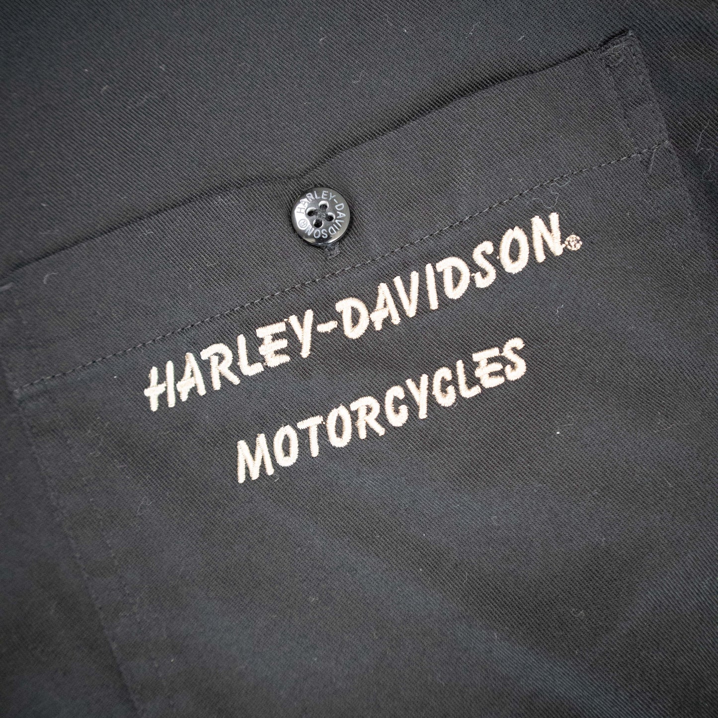 Harley Davidson Short Sleeve Button Up