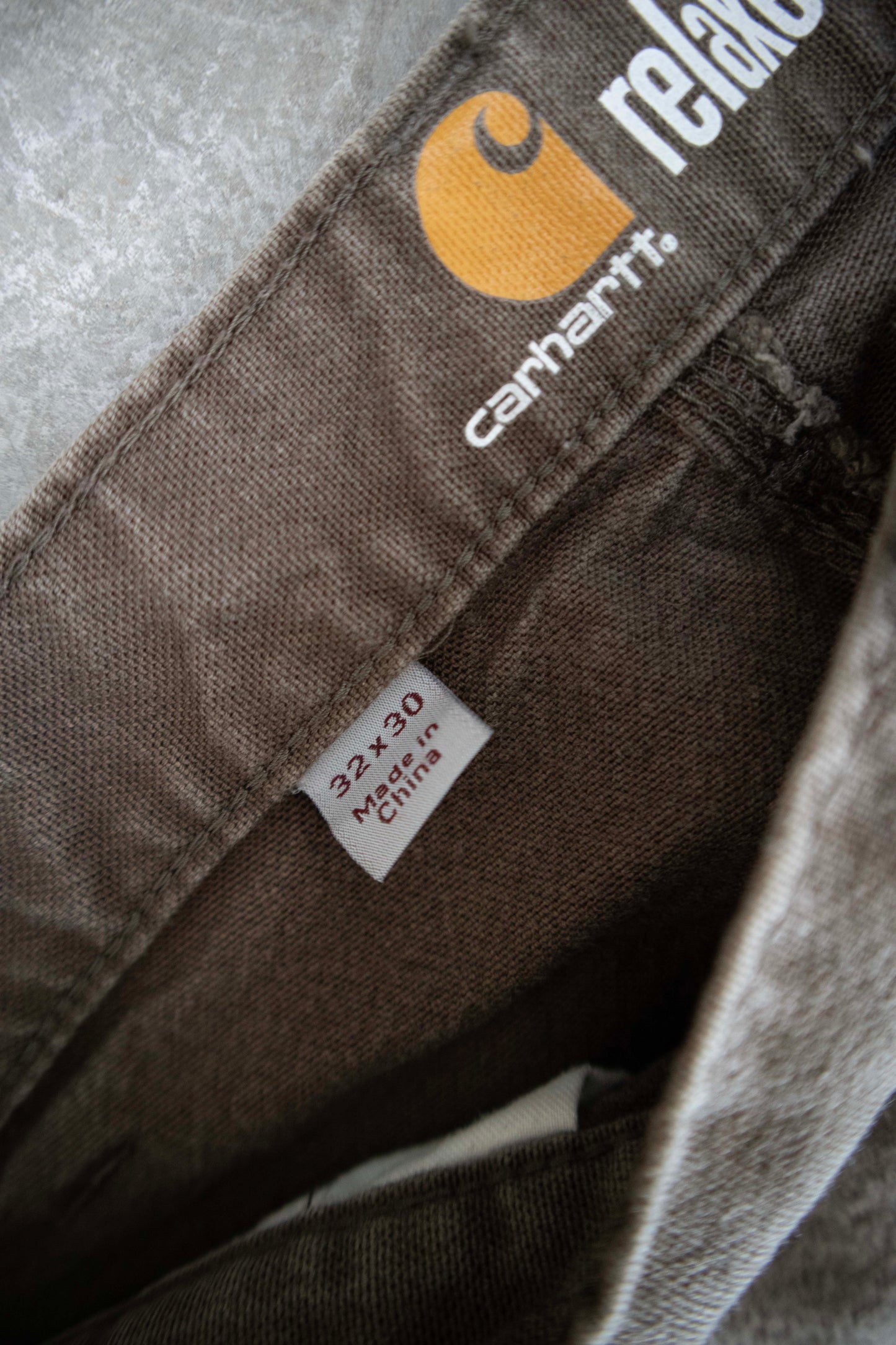 Carhartt Relaxed Fit Brown Carpenter Pants