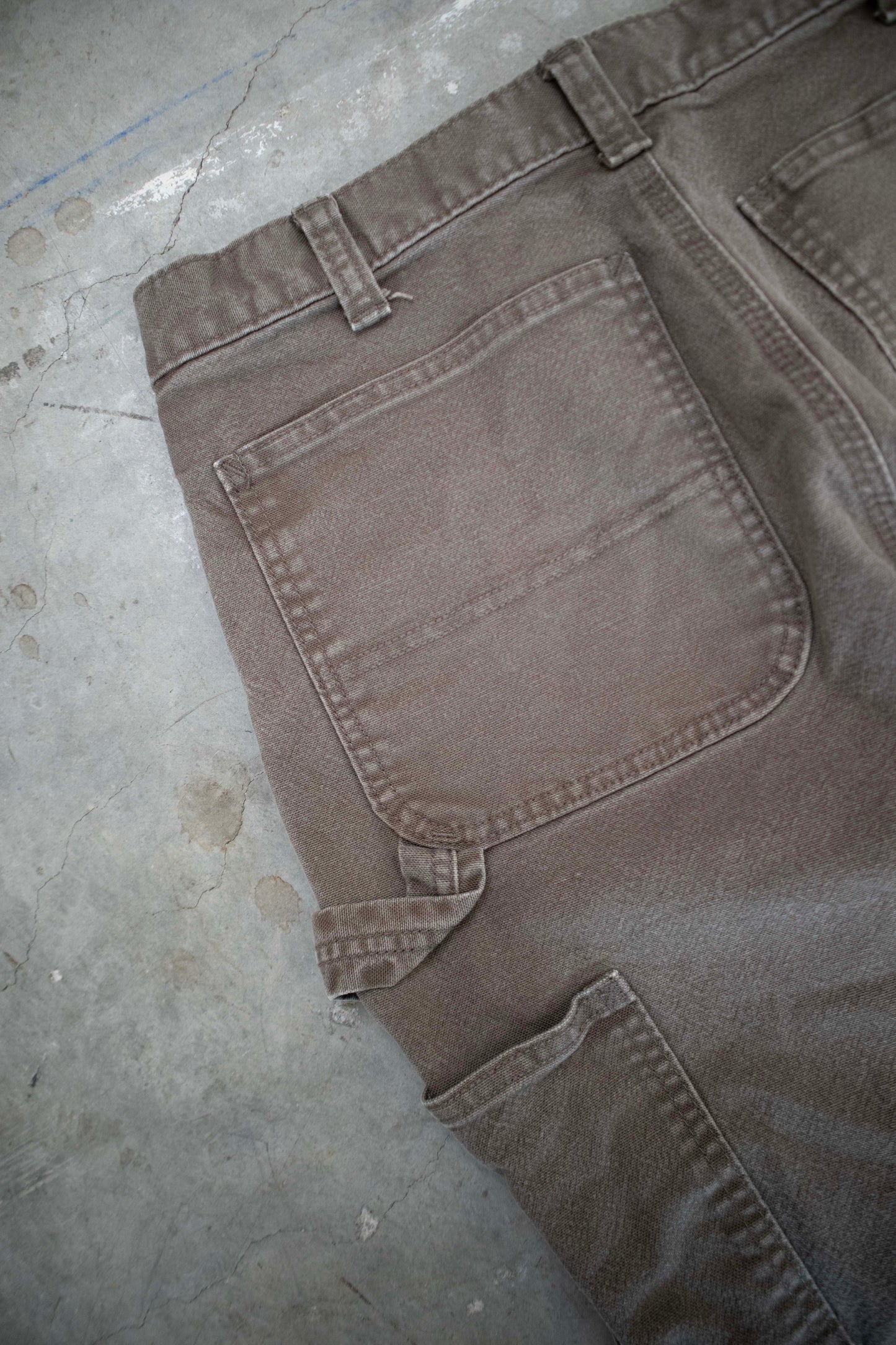 Carhartt Relaxed Fit Brown Carpenter Pants